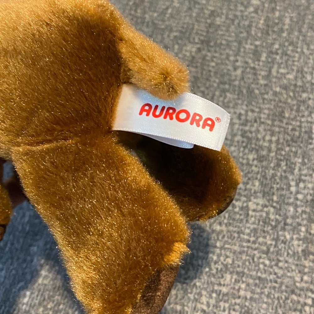 Aurora World Mini Flopsie - Willis Warthog Plush - Picture 6 of 8